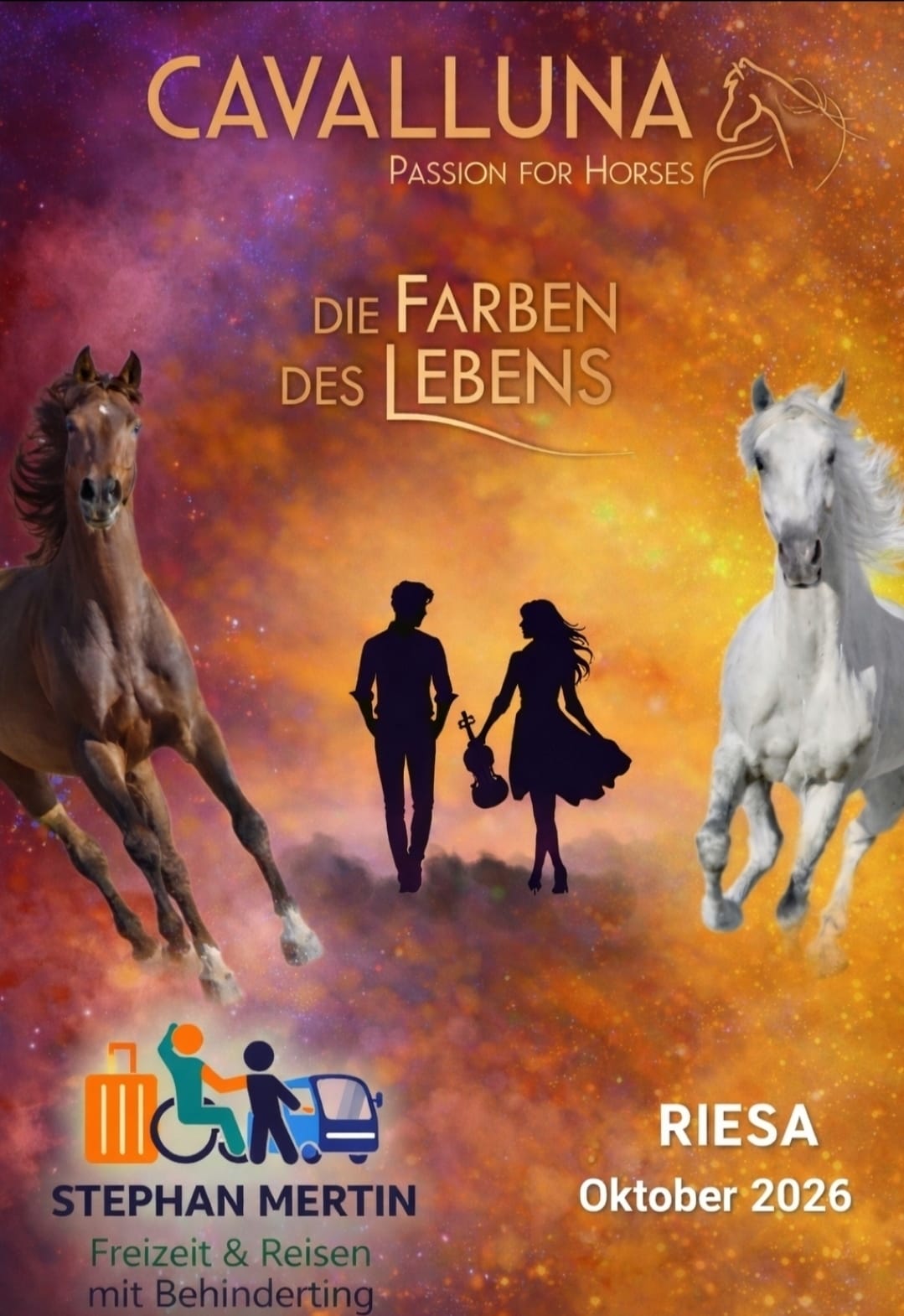 Cavalluna – Die Farben des Lebens in Riesa, Oktober 2026